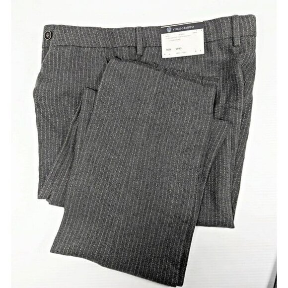 Vince Camuto Men's Bell 2-Piece Suit Light Gray Striped Size 46R/W40 (MSRP $150) - Picture 7 of 9